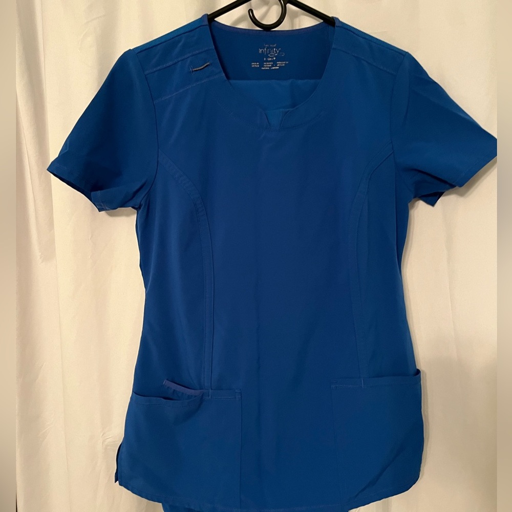 Cherokee Infinity Scrub set Royal Blue